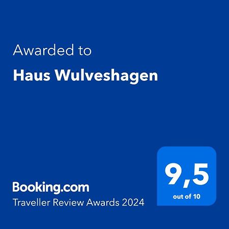 Вилла Haus Wulveshagen Лангельсхайм Экстерьер фото
