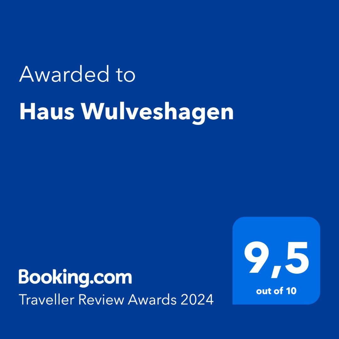 Вилла Haus Wulveshagen Лангельсхайм Экстерьер фото